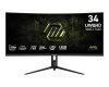 MSI Monitor 34 cale MAG 342CQRF E20 UWQHD/Curved/200Hz/czarny